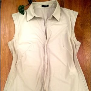 Hugo Boss- Woman's Sleeveless collar shirt